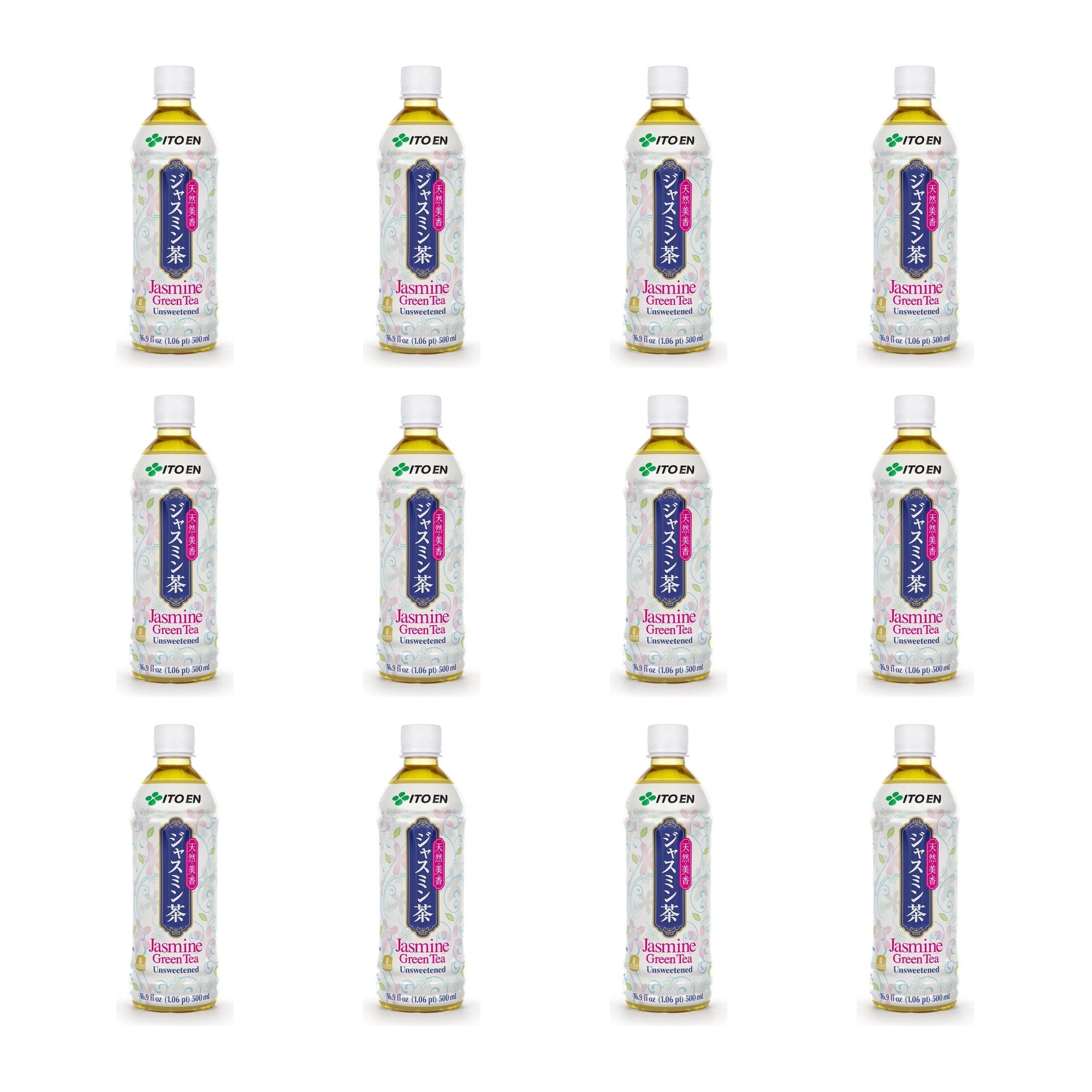 Ito En Jasmine Green Tea Unsweetened 16.9 Fluid Ounce , 0 Calories…