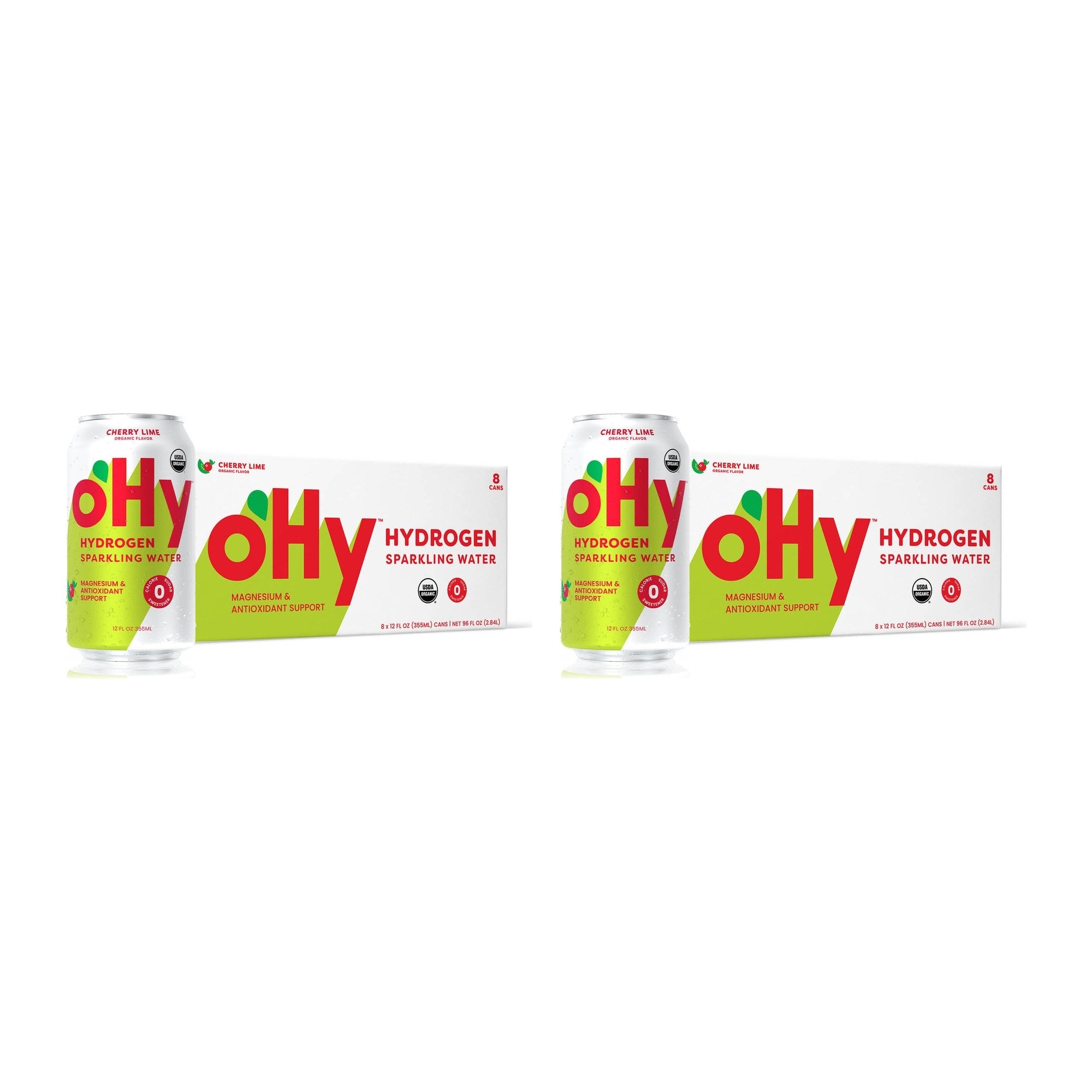 Ohy Water Hydration Sparkling Water Cherry Lime