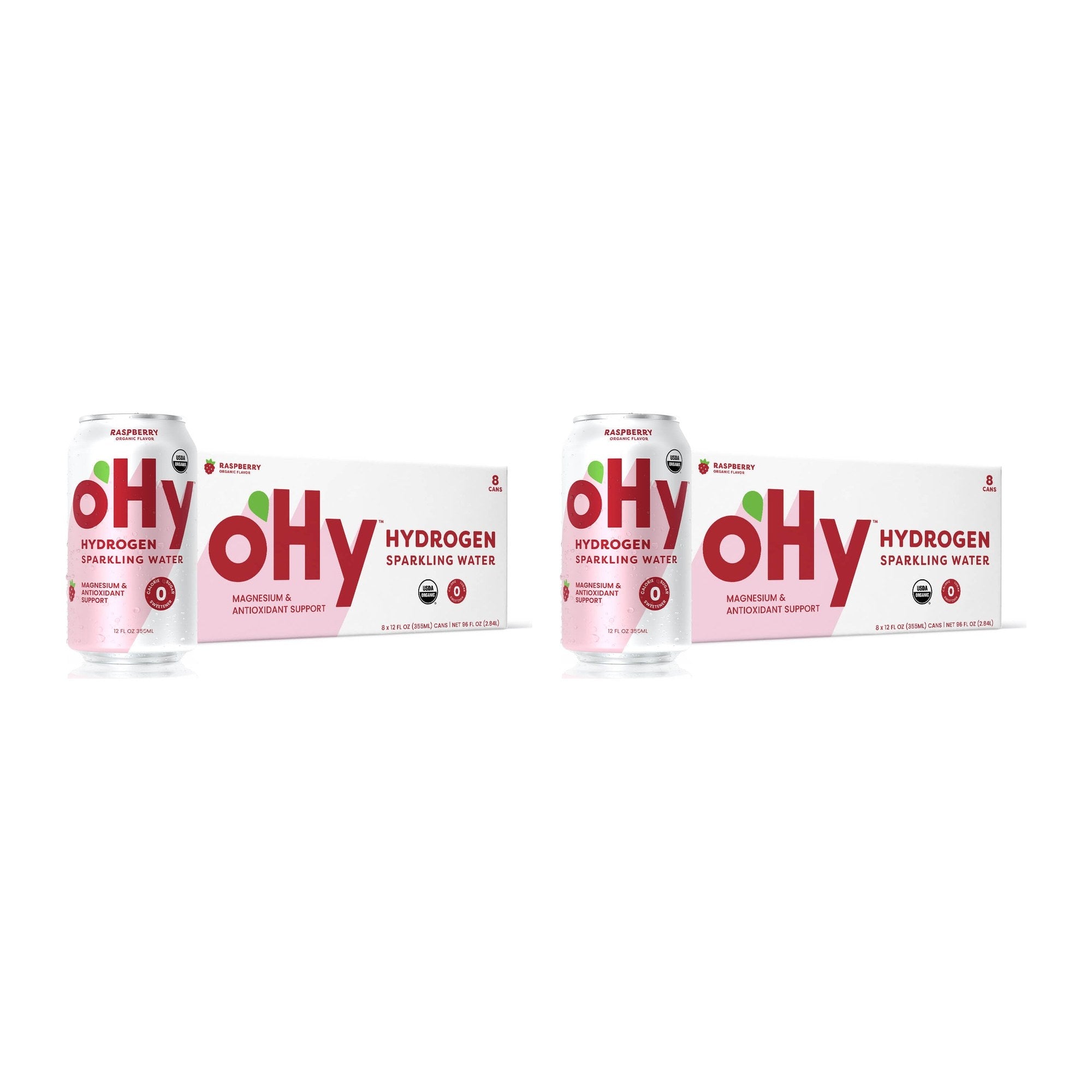 Ohy Water Hydration Sparkling Water Raspberry