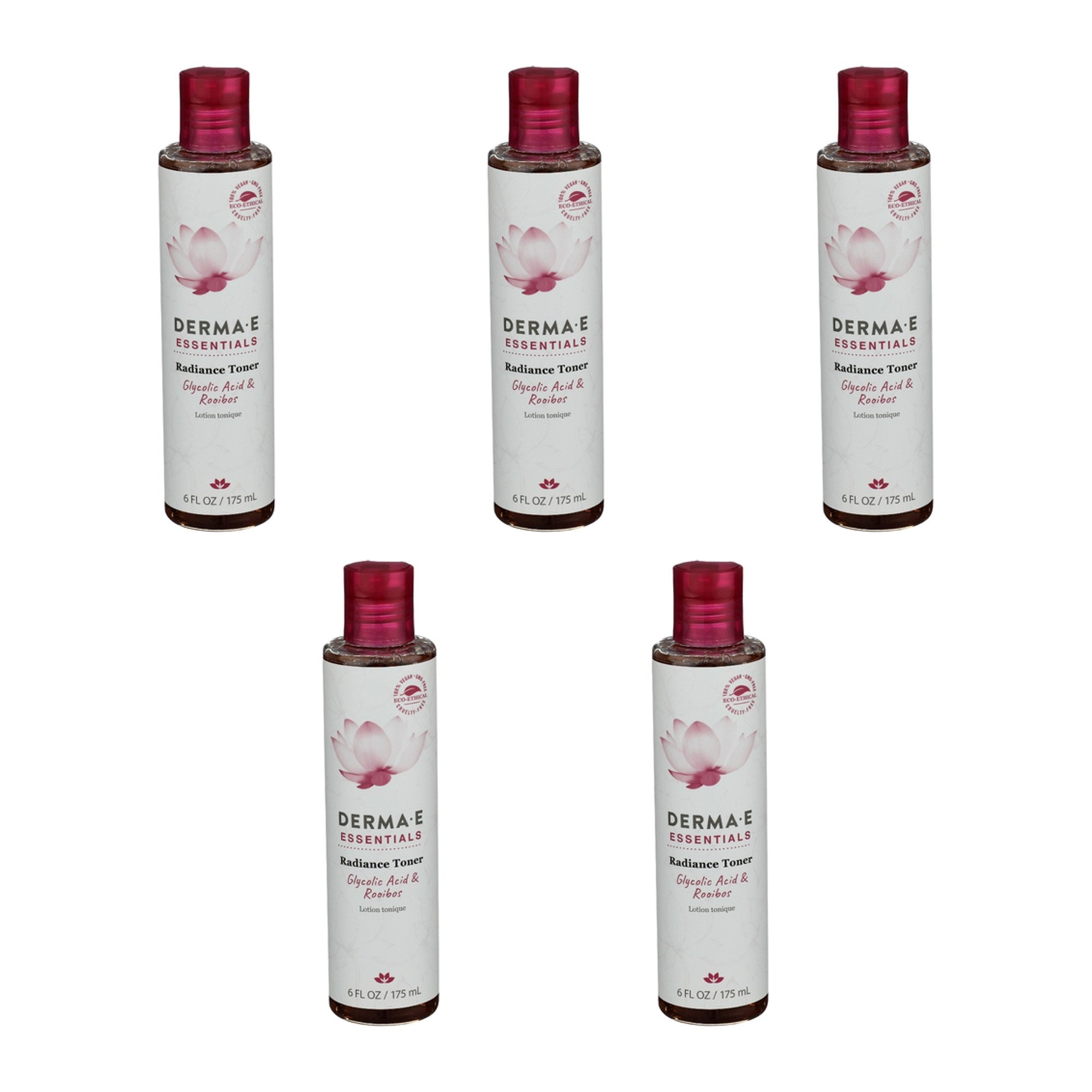 DERMA E (Pack of 5) Derma E Toner Radiance 6 Oz