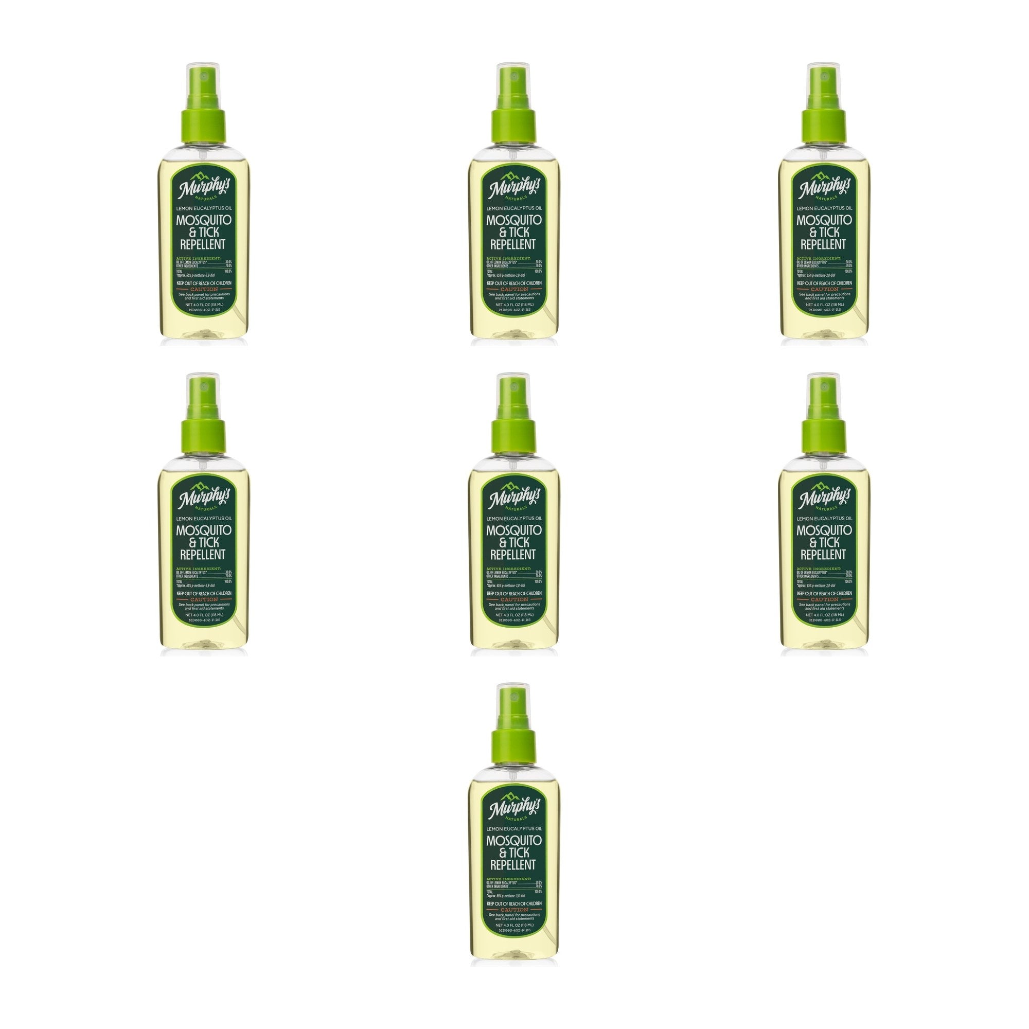 MURPHYS NATURAL (Pack of 7) Murphys Naturals Mosquito And Tick Repellent 4 Oz