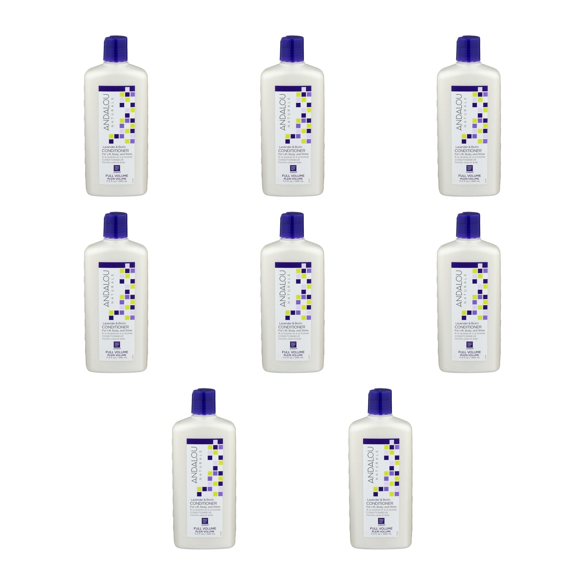 ANDALOU NATURAL (Pack of 8) Andalou Naturals Biotin Conditioner 11.5 Oz