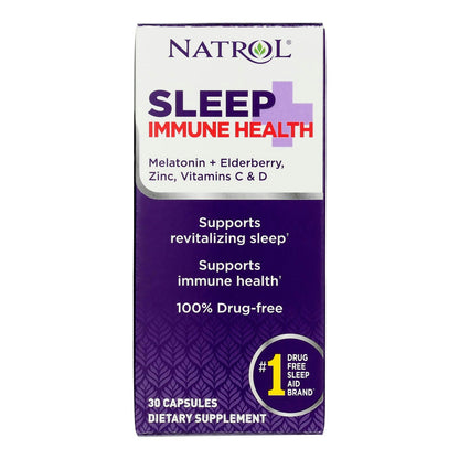 Natrol - Sleep & Immune Health - 30 Count 30 Cp Pack of 1