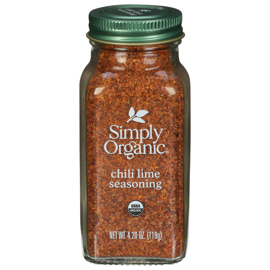 Simply Organic Chili Lime Seasoning 4.2 Oz Pack of 6