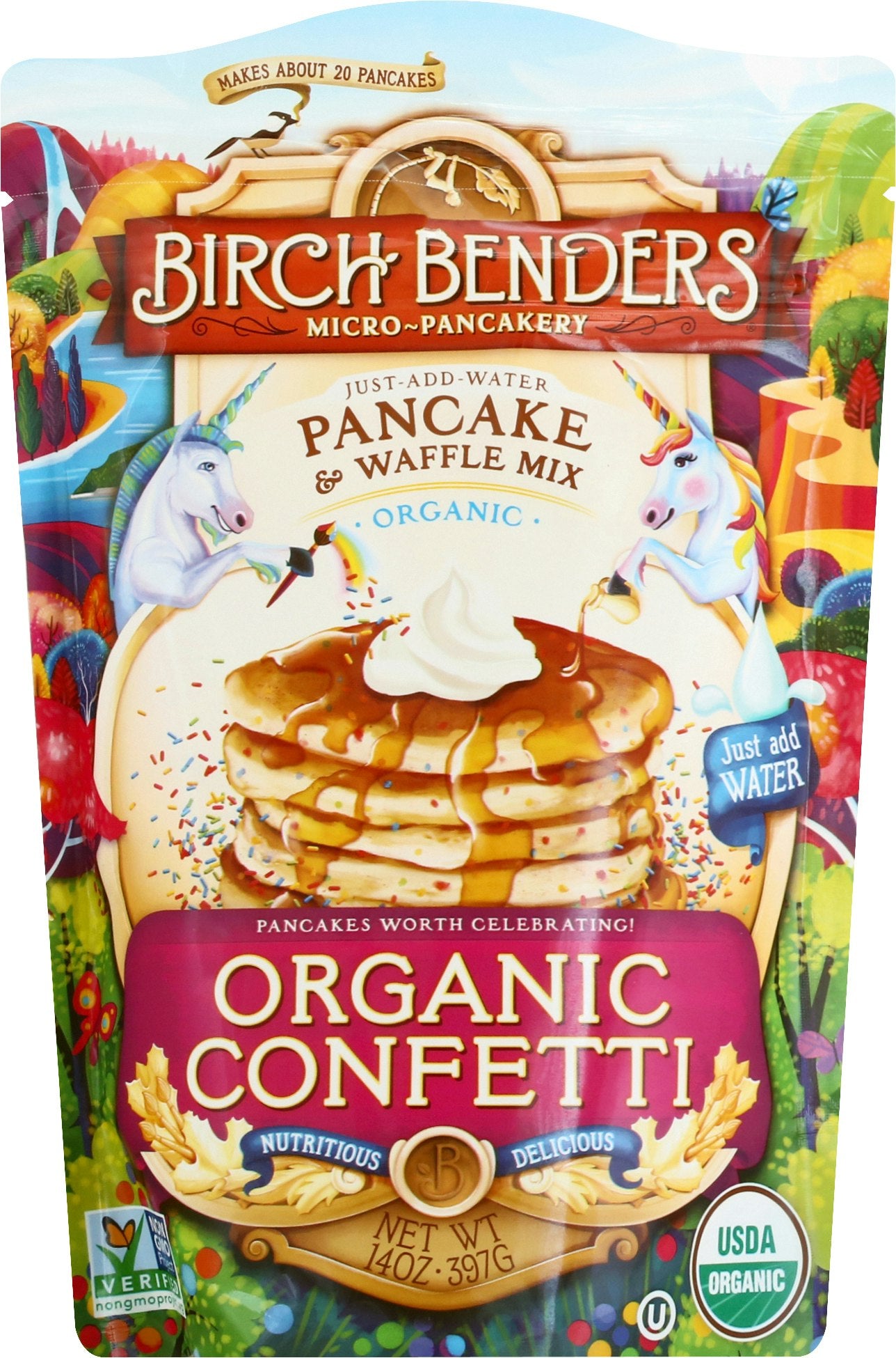 Birch Benders Mix Pancake Waffle Confetti