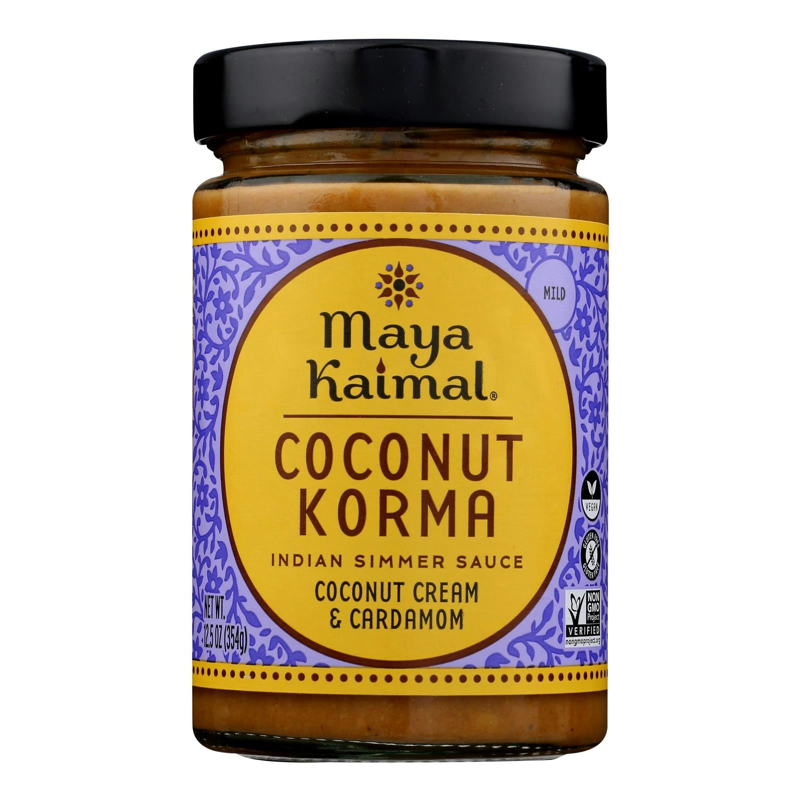 Maya Kaimal Sauce Coconut Korma - 12.5 oz (Pack of 6)