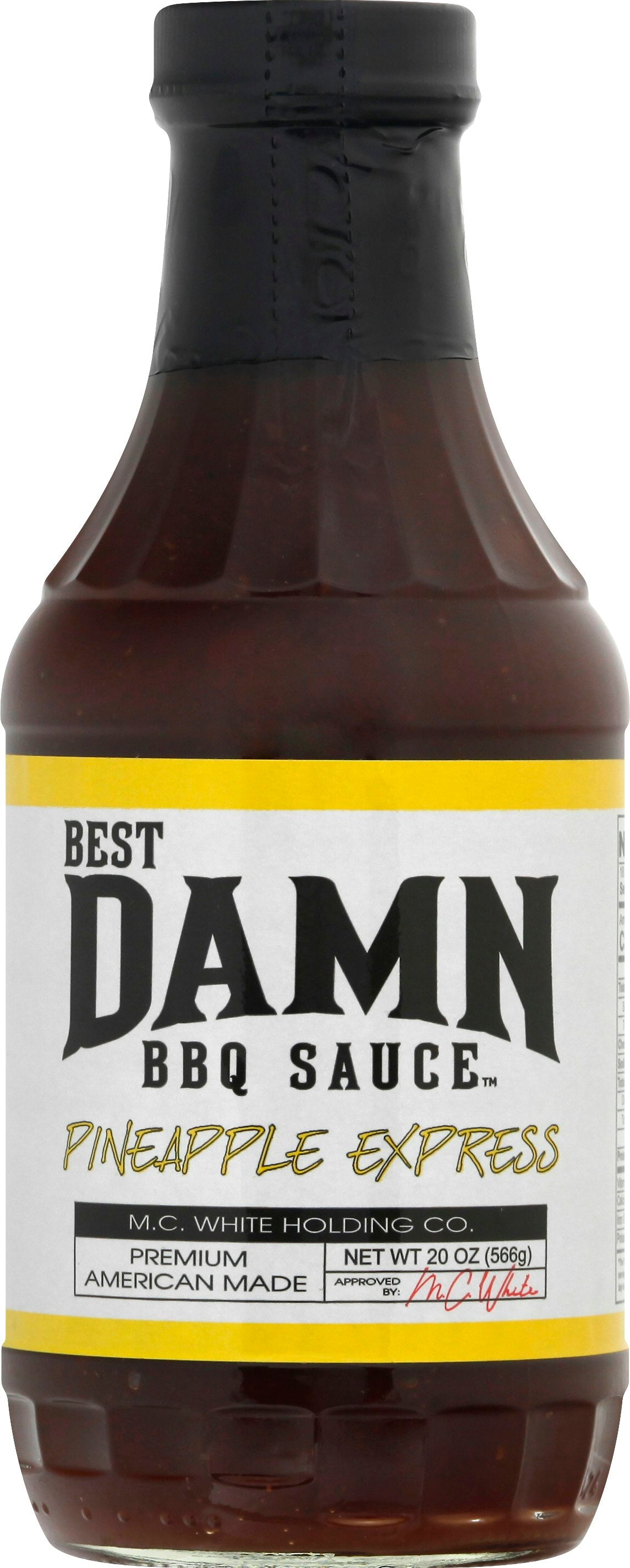 Best Damn BBQ Sauce BBQ Pineapple Express