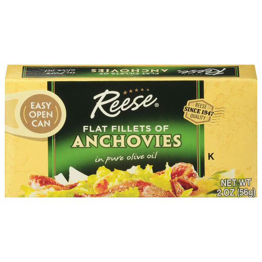 Reese Anchovy Flat 2 oz (Pack of 10)
