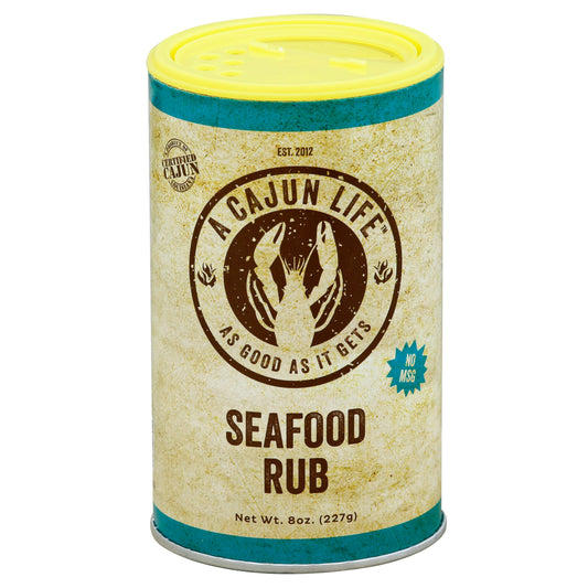 A Cajun Life Rub Seafood 8 oz (Pack of 6)