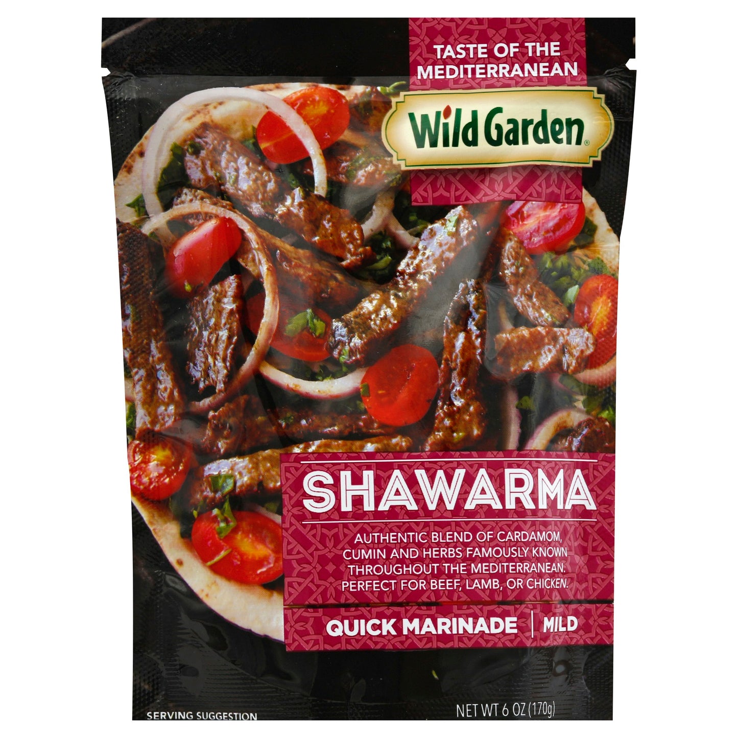Wild Garden Marinade Shawarma 6 oz (Pack of 6)