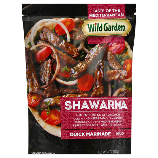 Wild Garden Marinade Shawarma 6 oz (Pack of 6)