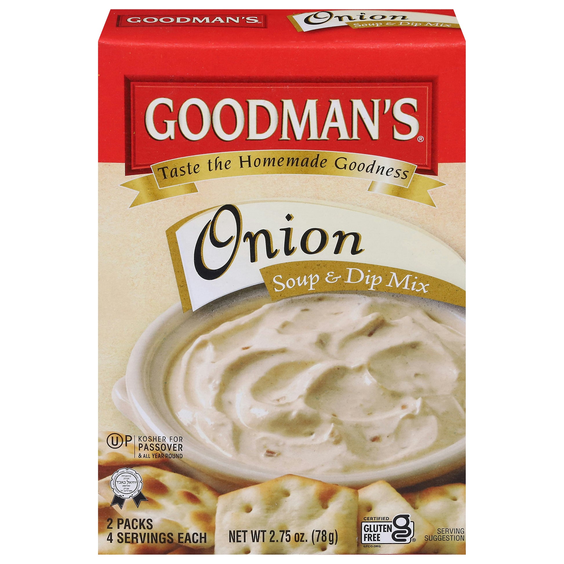 Goodmans Soup Mix Onion For Passover 2.75 Oz Pack of 24