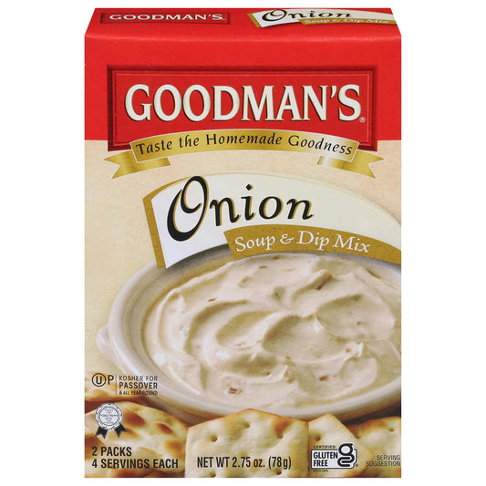 Goodmans Soup Mix Onion For Passover 2.75 Oz Pack of 24