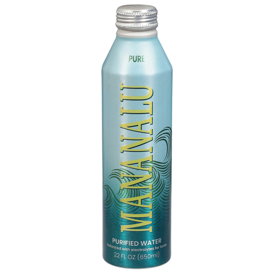 Mananalu Water Purified 22 Fo Pack of 12