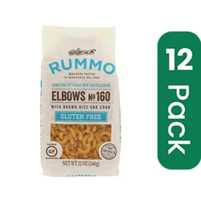Rummo - Pasta Gluten Free Elbows-12 Oz (Pack of 12)