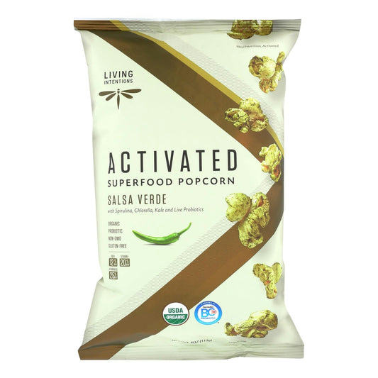 Living Intentions Popcorn Sala Verde 4 Oz (Pack of 12)