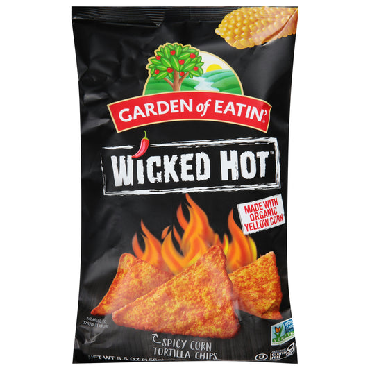 Garden Of Eatin Chip Tortilla Wicked Hot 5.5 Oz Pack of 12
