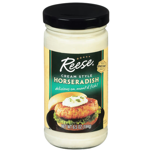 Reese Horseradish Cream Style 6.5 oz (Pack of 6)