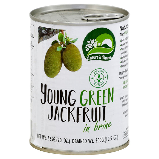Natures Charm Jackfruit Young Green Brine 20 Oz Pack of 6