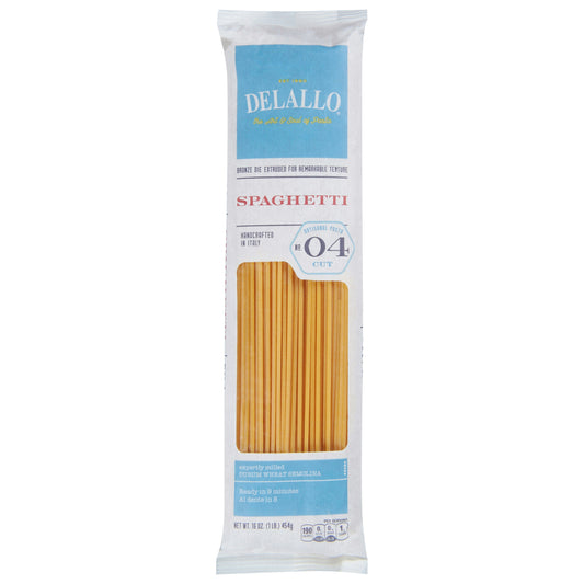 Delallo Spaghetti #04 16 oz (Pack Of 16)