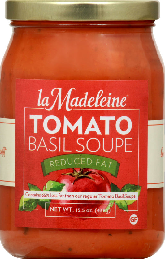 La Madeleine Soup Tomato Reduced Fat 15.5 Oz Pack of 12