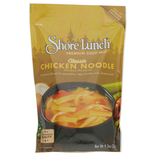 Shore Lunch Mix Soup Chicken Noodle Classic 9.2 oz (Pack of 6)