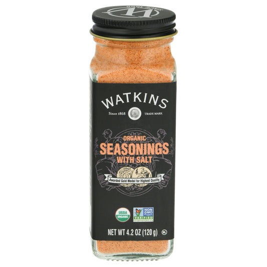 Watkins Salt Seasonings Organic 4.2 Oz Pack of 3