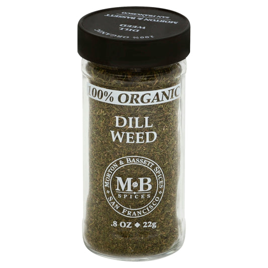 Morton & Bassett Dill Weed Organic 0.8 Oz Pack of 3
