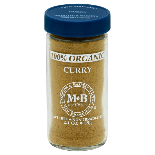 Morton & Bassett Curry Organic 2.1 Oz Pack of 3