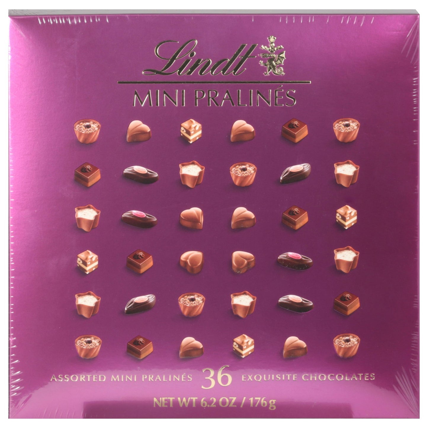 Lindt - Mini Pralines Magenta 6.2 oz (Pack of 8)