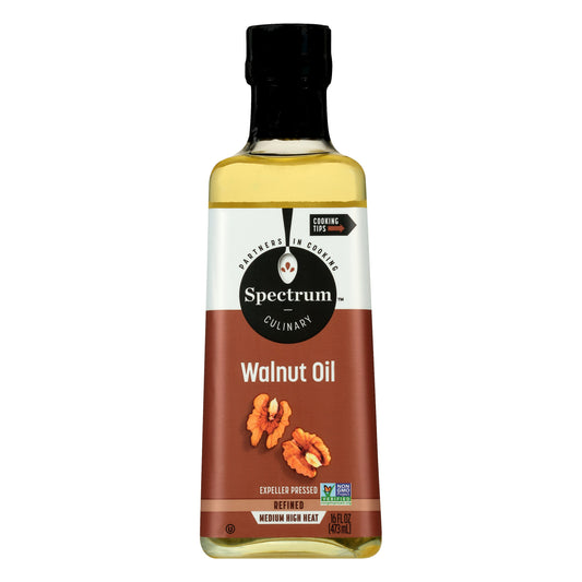 Spectrum Naturals Oil Walnut Refined 16 Oz (Pack of 6)