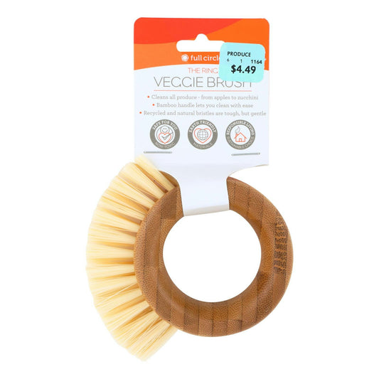 Full Circle Home - Veggie Brush The Ring - EA of 1-1 CT 1 Ea Pack of 12