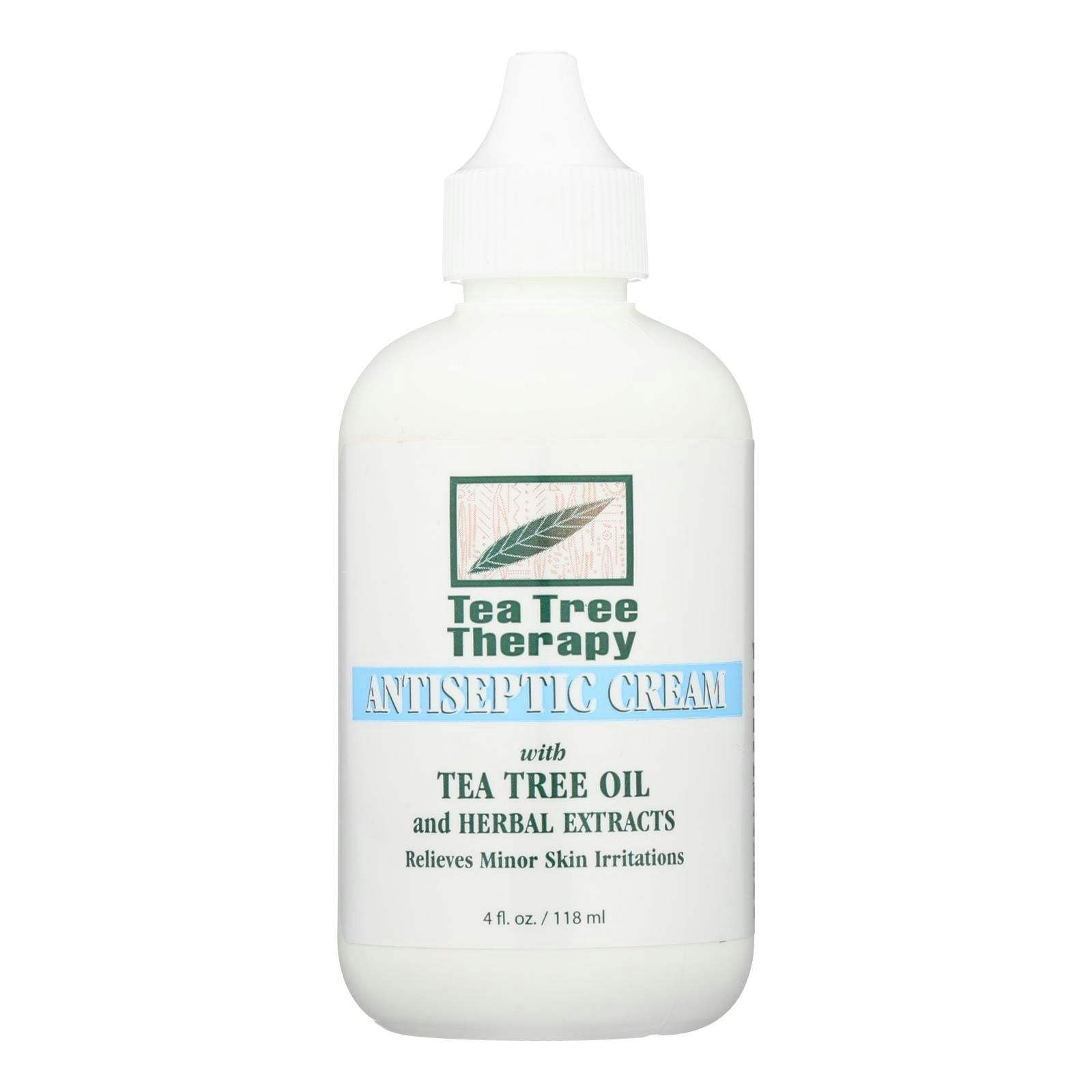 Tea Tree Therapy Cream Antiseptic 4 Oz (Pack of 3)