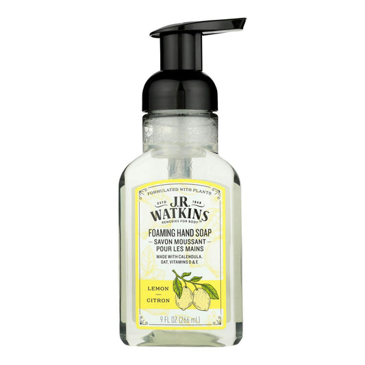 J.R. Watkins - Hand Soap Foam Lemon 9 fl. oz (Pack of 3)
