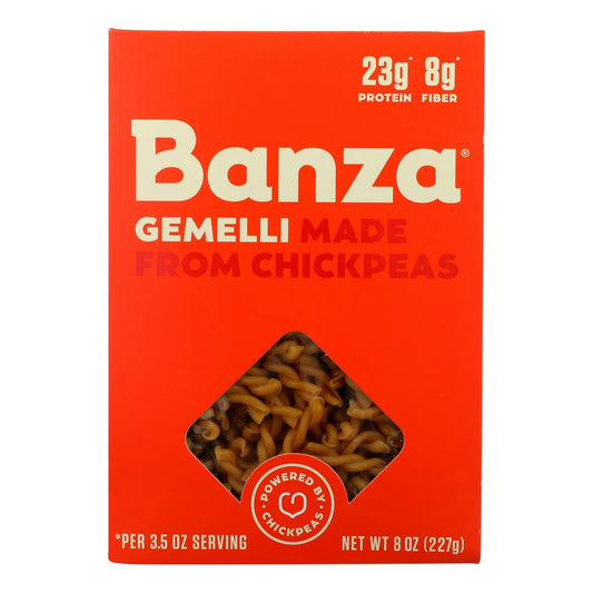 Banza - Pasta Chickpea Gemelli 8 oz (Pack of 6)