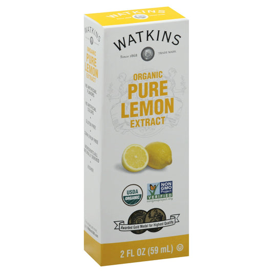 Watkins Extract Pure Lemon Organic 2 FO (Pack of 12)