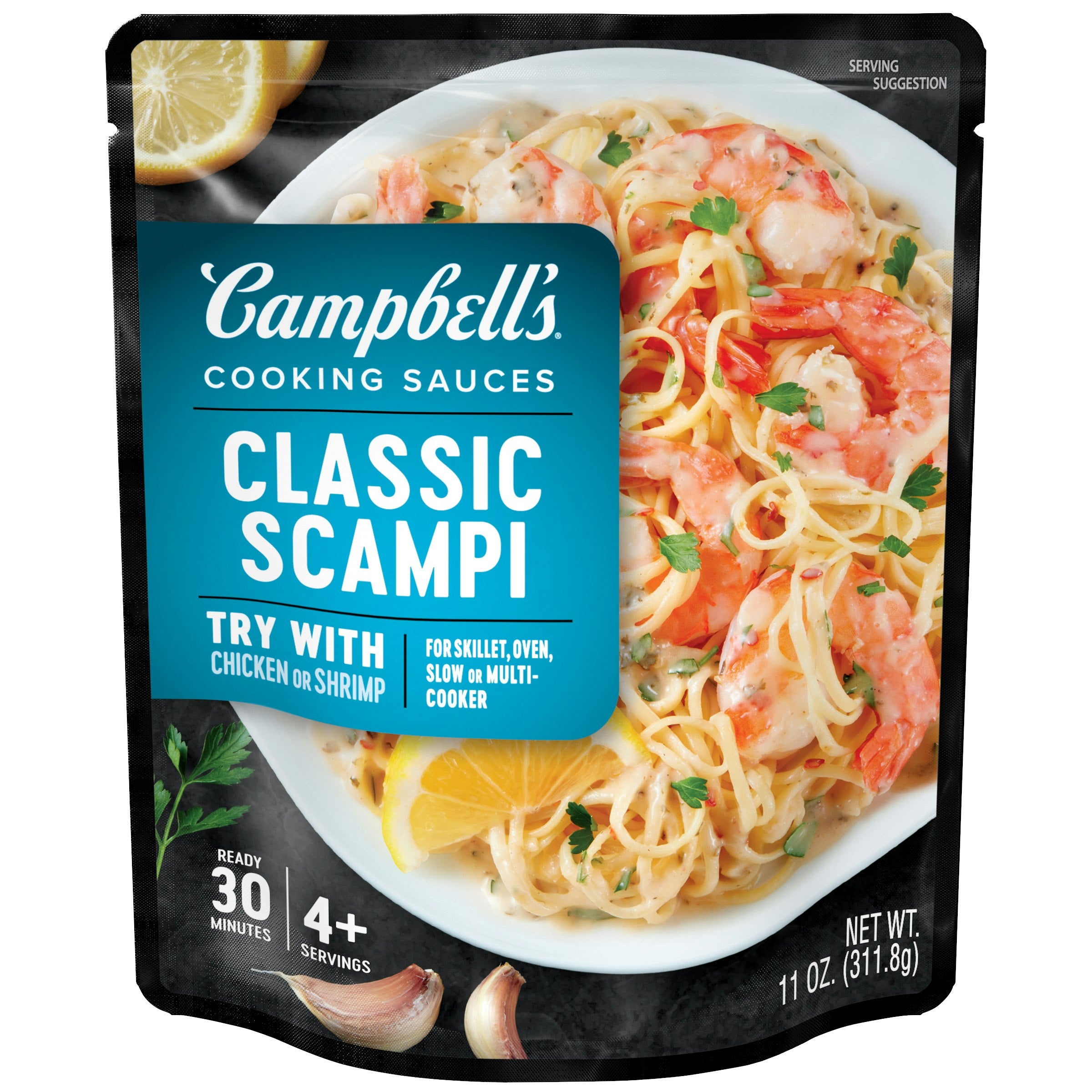 Campbell's Sauce Shrimp Scampi