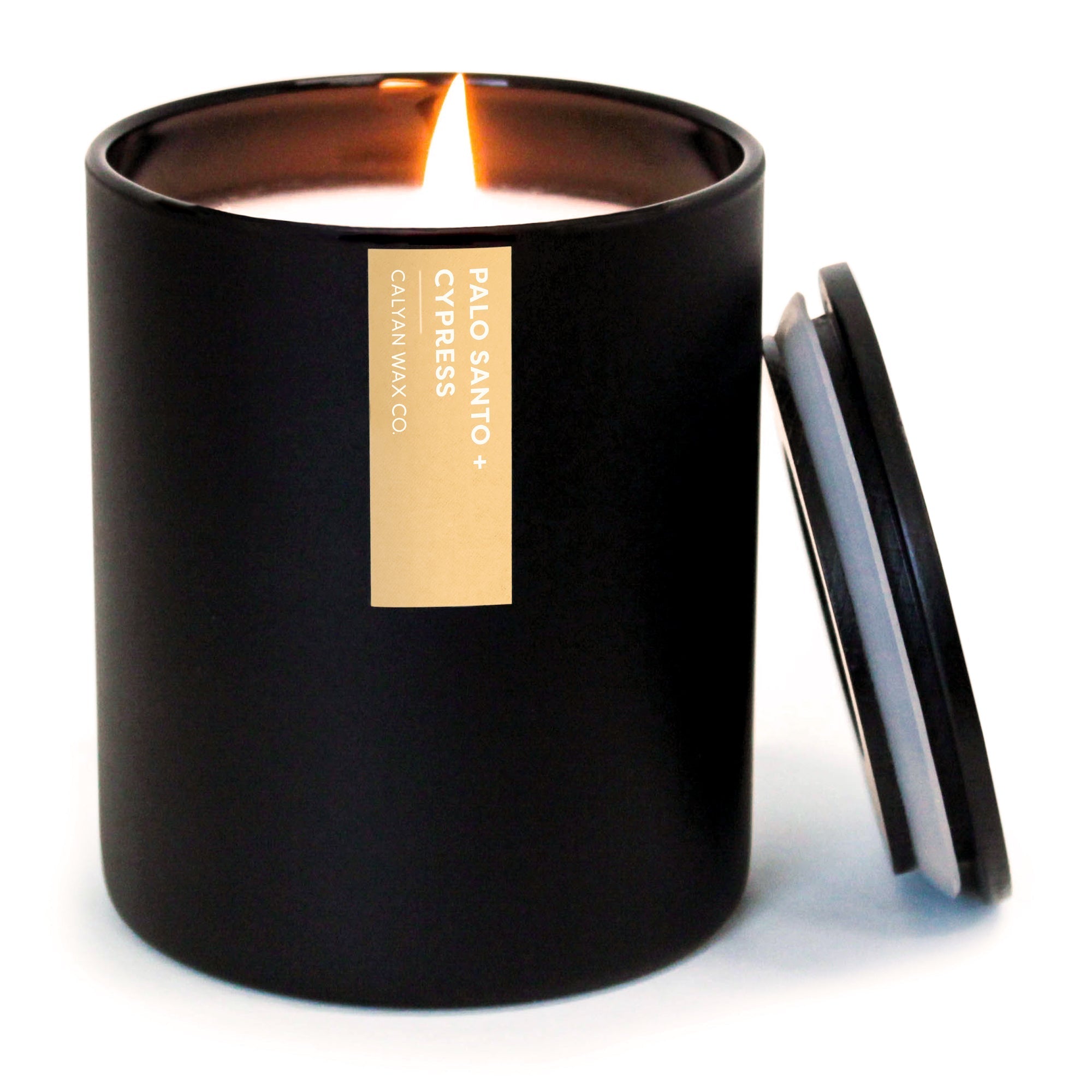 CALYAN WAX CO (Pack of 3) Calyan Wax Co Soy Container Candle Black Pepper Cypress 10.2 Oz