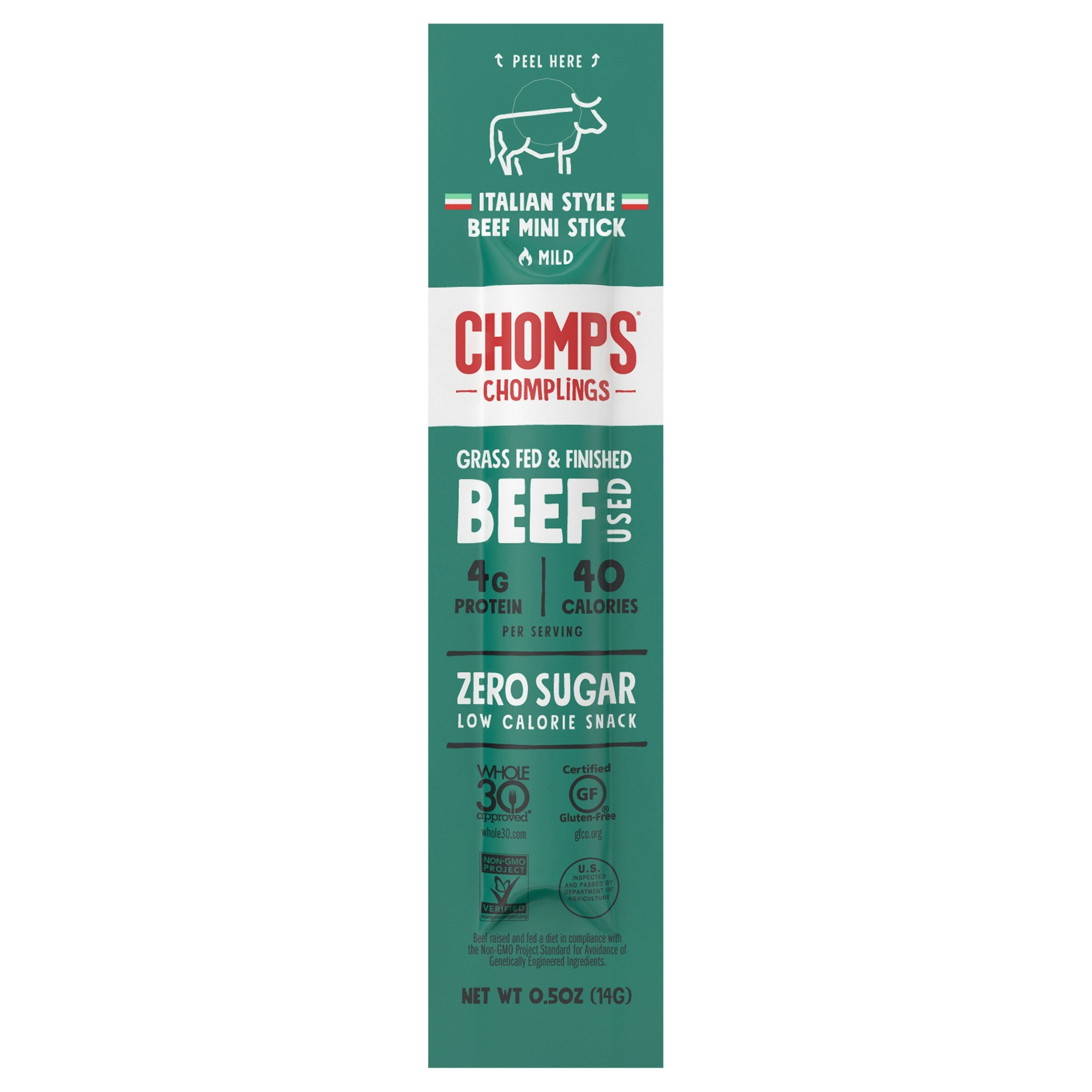 Chomps Beef Stick Italian Style