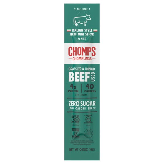 Chomps Beef Stick Italian Style 0.5 Oz Pack of 24