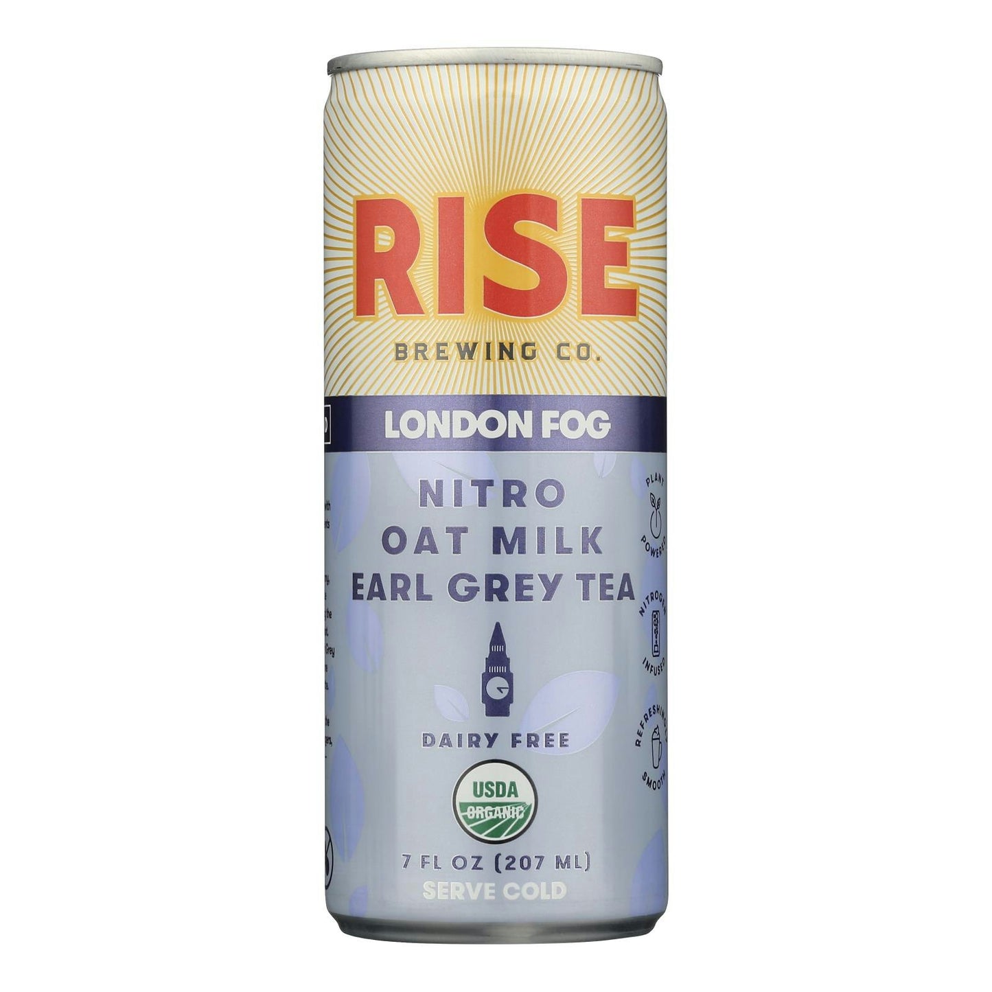Rise Brewing Co. - Tea London Fog Oat 7 oz (Pack of 12)