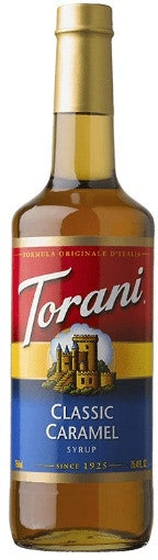 Torani Classic Caramel Flavoring Syrup - 25.4 Fluid Ounce (Pack of 6)