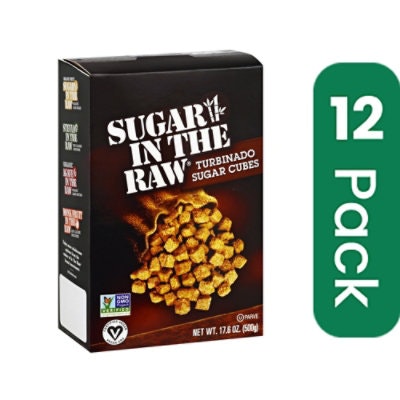 In The Raw Sugar Cubes Turbinado 17.6 oz (Pack of 12)