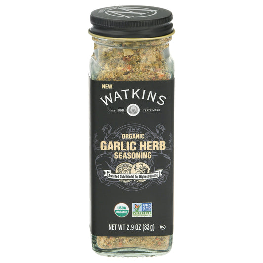 Watkins Spice Garlic Herb Organic 2.9 Oz (Pack of 3)