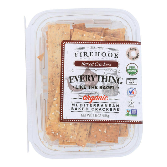 Firehook - Crackers Everything 5.5 Oz (Pack of 8)