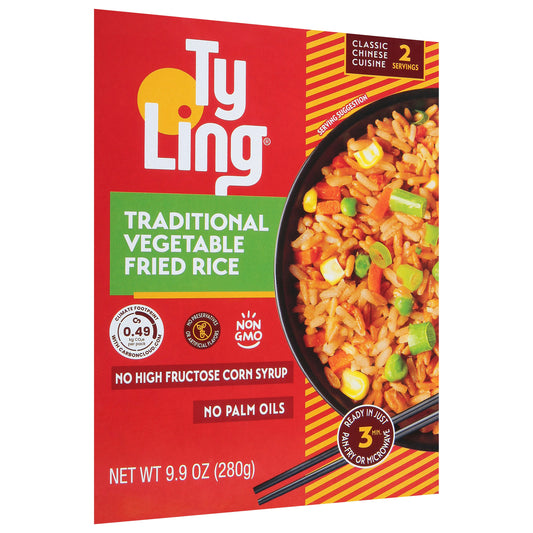 Ty Ling Fried Rice Traditional Veggie 9.9 Oz (Pack of 10)