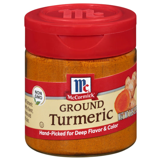 Mc Cormick Spice Turmeric Ground 0.95 Oz Pack of 6