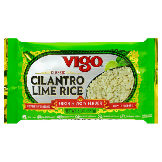 Vigo Rice Cilantro Lime 8 oz (Pack of 12)