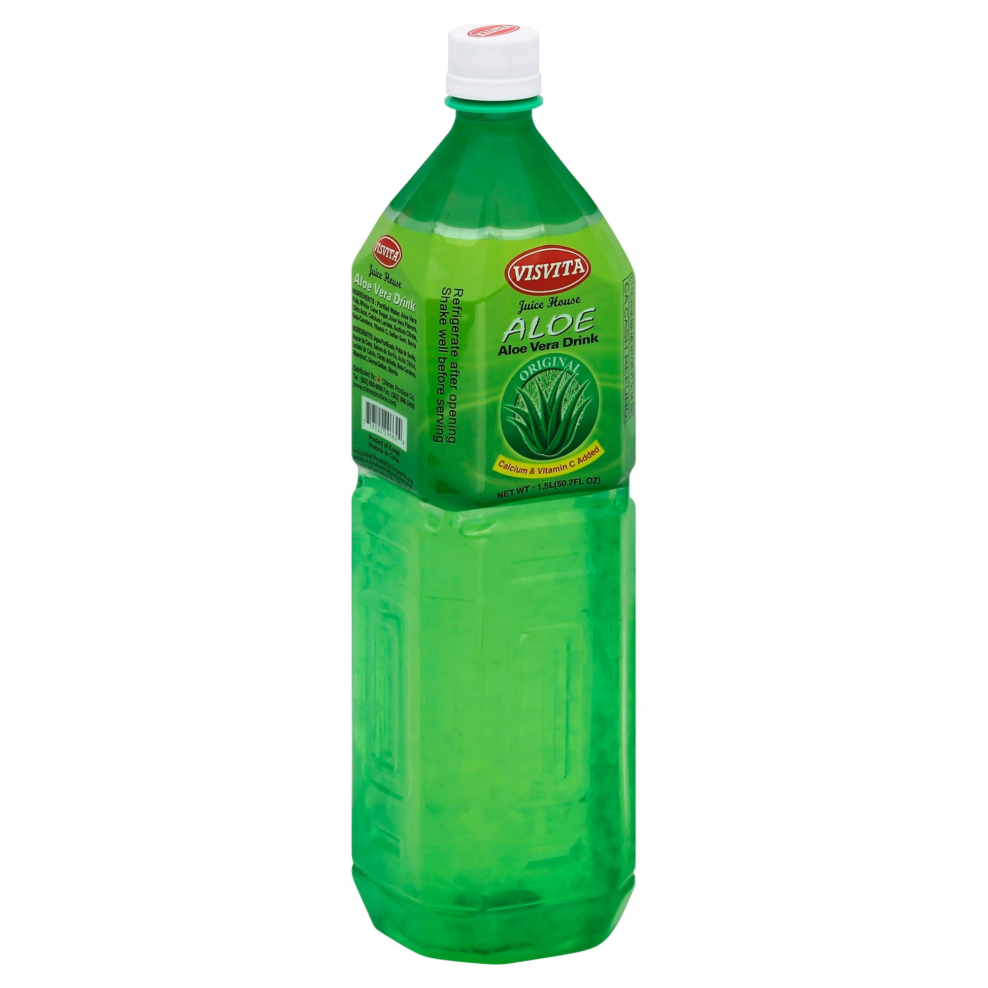 Visvita Juice House Aloe Vera Drink Original 1.5 Lt Pack of 12