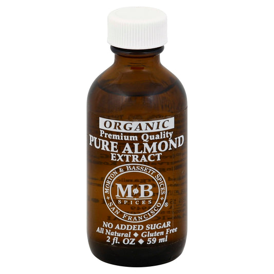 Morton & Bassett Almond Extract Pure Organic 2 Fo Pack of 3